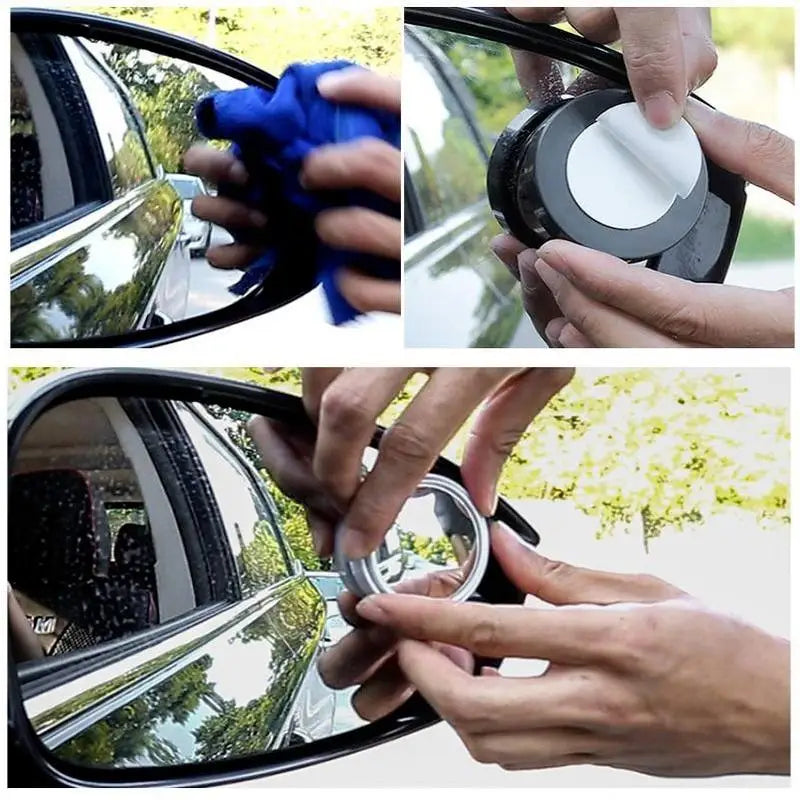 Exterior Mirror - 2Pcs Adjustable Blind Spot Mirror