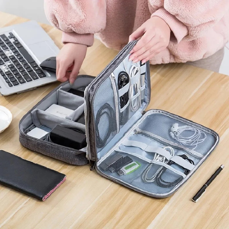 Storage Bag - Waterproof Travel Electronics Organizer