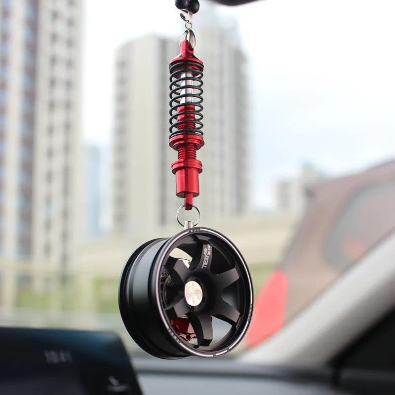 Mirror Charm - Aluminum Wheel With Shock Absorber