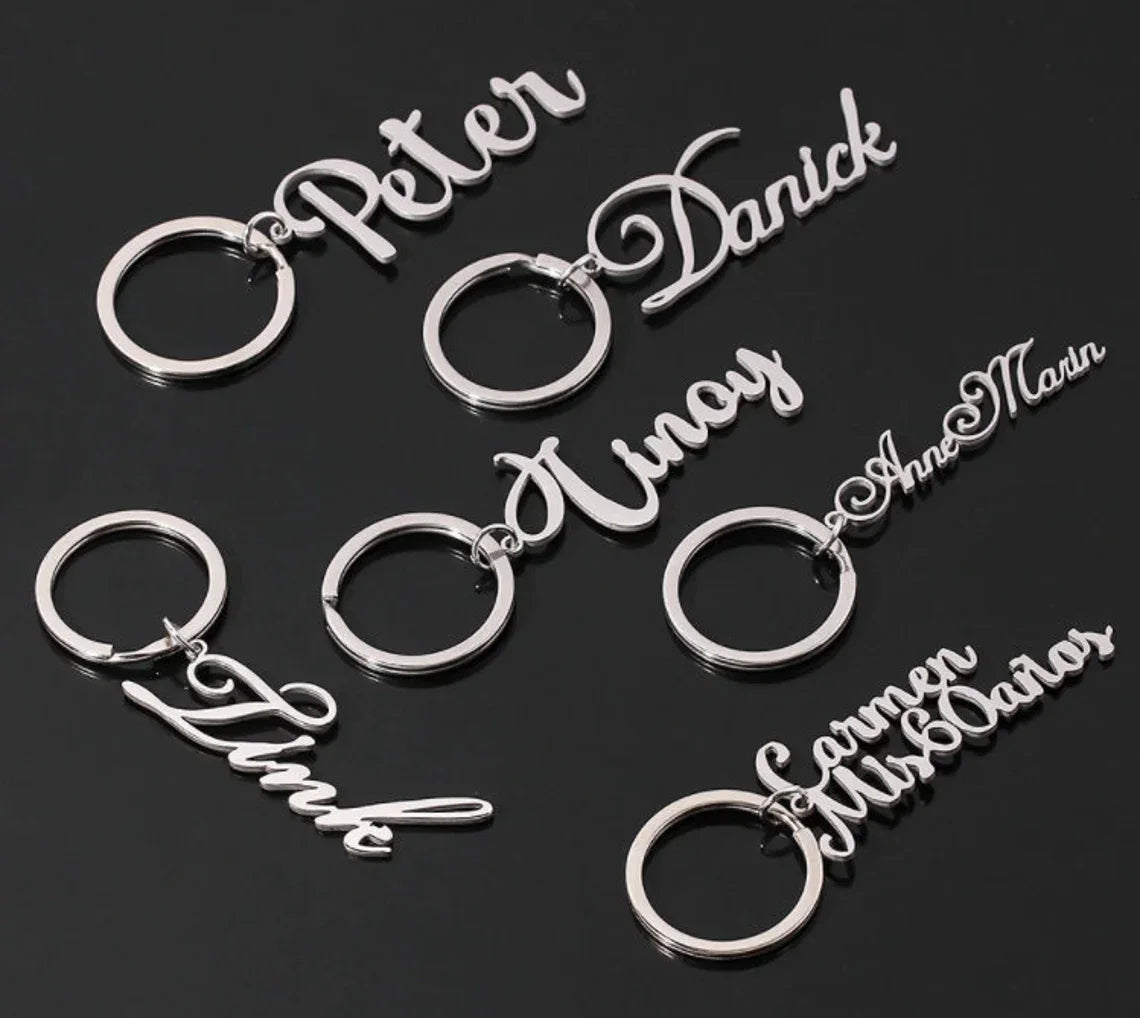 Keychain - Custom Personalized Nameplate