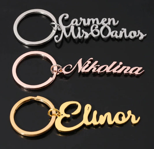 Keychain - Custom Personalized Nameplate